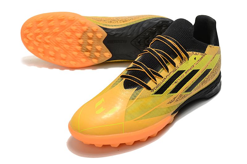 Chuteira Adidas X SpeedFlow .1 TF Society - Amarelo/Preto