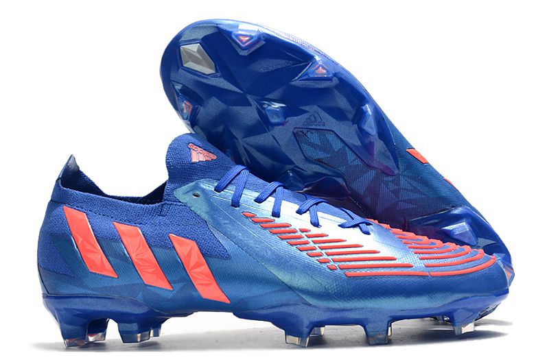 Chuteira Adidas Predator Edge.1 low FG - Azul