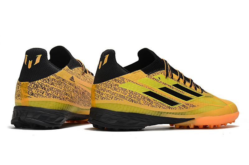 Chuteira Adidas X SpeedFlow .1 TF Society - Amarelo/Preto