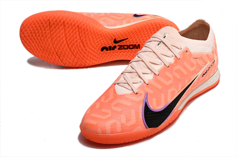 Chuteira Nike Futsal Air Zoom Mercurial Vapor 15 Elite IC - Laranja