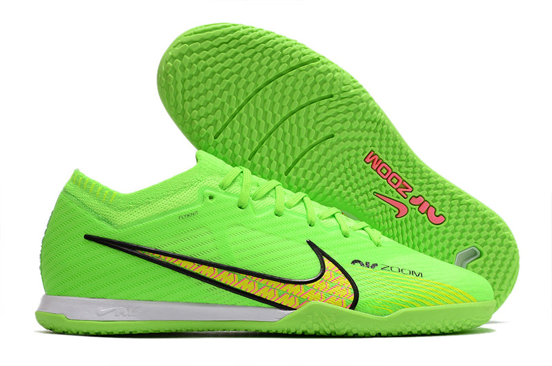 Chuteira Nike Futsal Air Zoom Mercurial Vapor 15 Elite IC - Verde