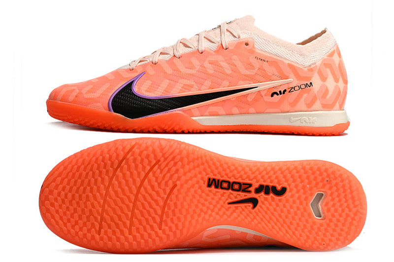 Chuteira Nike Futsal Air Zoom Mercurial Vapor 15 Elite IC - Laranja