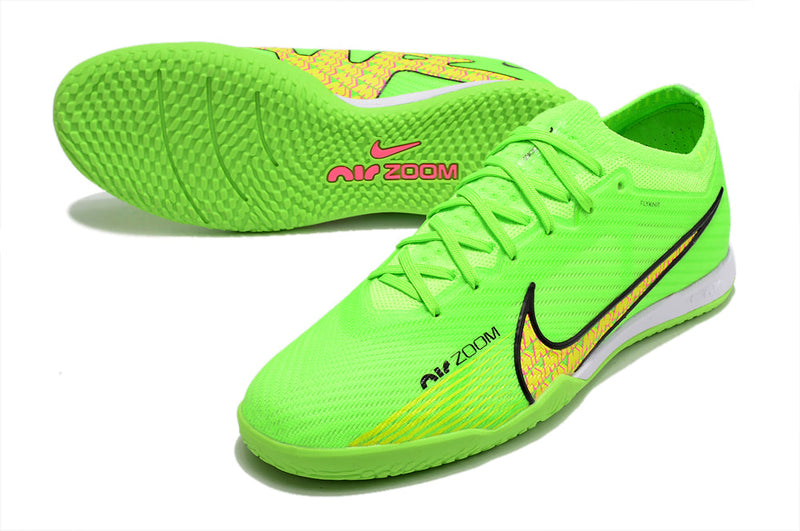 Chuteira Nike Futsal Air Zoom Mercurial Vapor 15 Elite IC - Verde