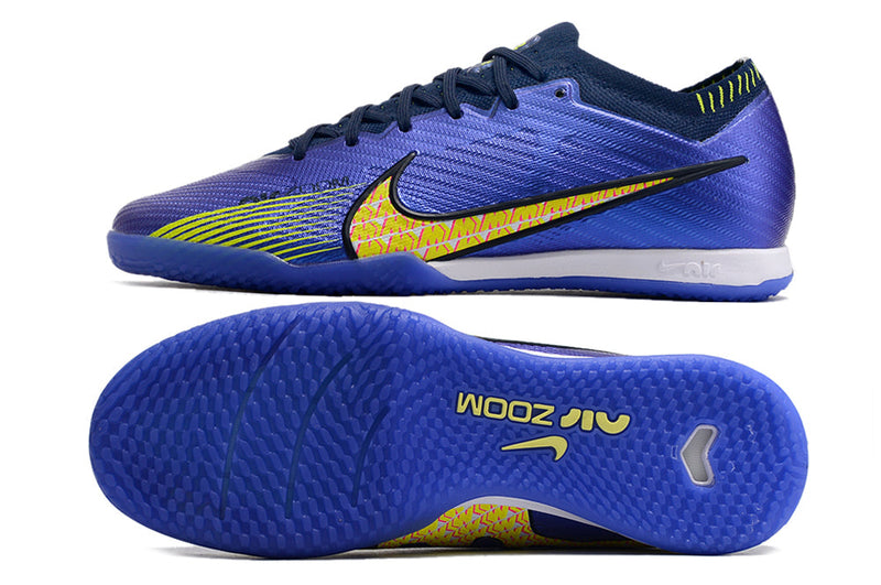 Chuteira Nike Futsal Air Zoom Mercurial Vapor 15 Elite IC - Azul