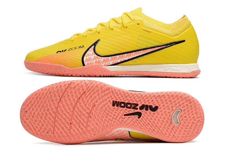 Chuteira Nike Futsal Air Zoom Mercurial Vapor 15 Elite IC - Amarelo