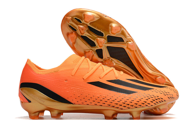 Chuteira Adidas Campo X SpeedPortal+ FG - Laranja