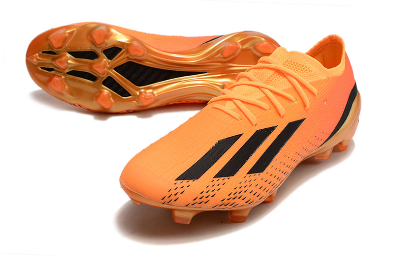 Chuteira Adidas Campo X SpeedPortal+ FG - Laranja